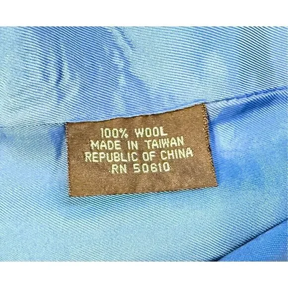 Kasper Vintage Long Blazer Sz. 6 Lined 2-Button Front Wool Career - Picture 13 of 13